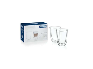 42 % de remise : Delonghi – Lot de 2 verres à café latte isolés à double parois