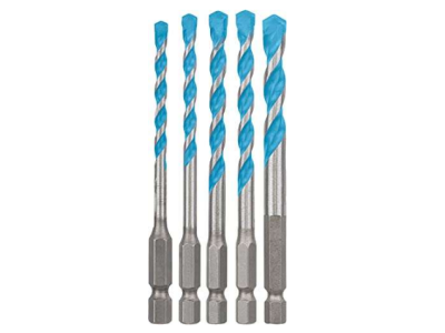 Bosch Coffrets de 5 forets béton Expert HEX-9 – 4-8 mm