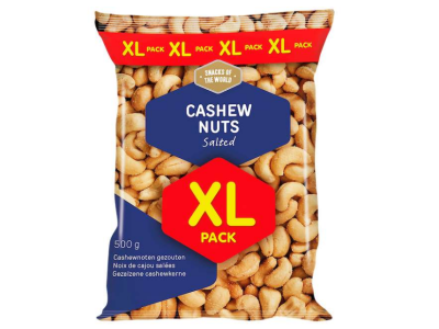 Noix de Cajou Salées format XL – 500 g