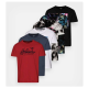 61 % d’économies : Hollister Pack de 6 T-shirts imprimés multicolores