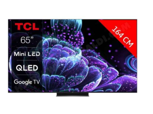 TV MINI-LED 4K TCL 65C831 65″ – 144 Hz, HDR, Dolby Vision IQ, HDMI 2.1