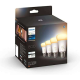 -30 % : Philips Hue White Ambiance Pack de 4 ampoules connectées – E27