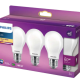 50 % de réduction : Philips – Lot de 3 ampoules LED Standard