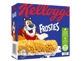 67 % : Kellogg’s Frosties Lot de 3 paquets de 6 barres de céréales – 150 g