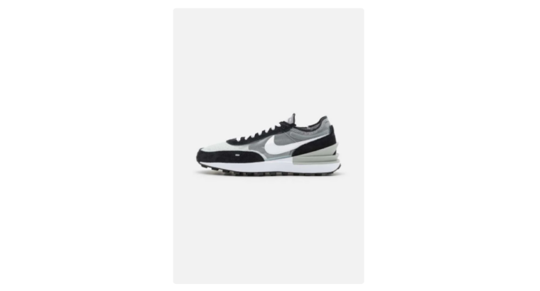 -55 % : Nike Waffle One Se – Baskets basses pour Homme – Noir/Gris