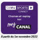 46 % de remise : BeIN Sports Connect – Abonnement de 6 mois – sans engagement