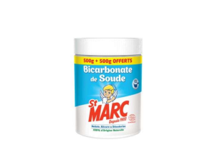 Bicarbonate de soude St Marc – 500 g + 500 g offerts