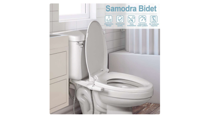 Samodra Bidet WC ultra mince – Double buse