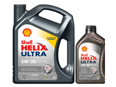 Economisez 50 % : Shell Helix ultra Lot de 2 bidons d’huile 5L+1L 5w30