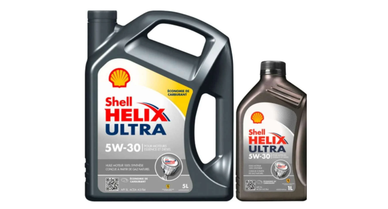 Economisez 50 % : Shell Helix ultra Lot de 2 bidons d’huile 5L+1L 5w30