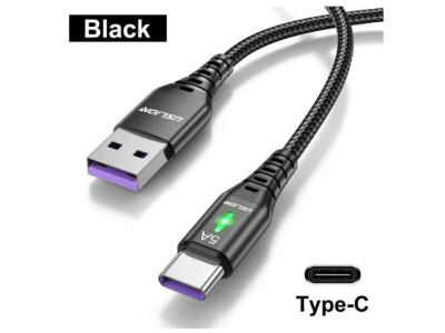 Uslion 5A Câble USB Type C