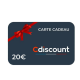 Profitez de 20 % de remise sur les cartes cadeaux Cdiscount