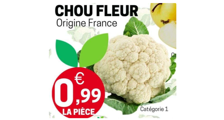 Chou-fleur – Origine France