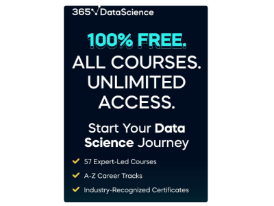 Gratuit : Accès illimité à tous les cours de Data Science sur le site