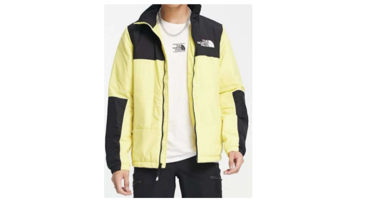 -62 % : The North Face – Doudoune homme Gosei – Jaune et noir