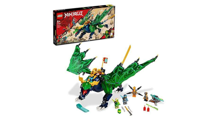 Economisez 23 % : Ninjago Le Dragon Légendaire de Lloyd 71766 – Jeu de construction Lego