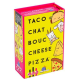 -30 % : Cartes Blue Orange Taco Chat Bouc Cheese Pizza – Jeu de société