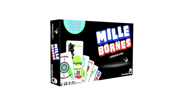 Jeu de société 1000 Bornes Version Luxe – A partir de 6 ans