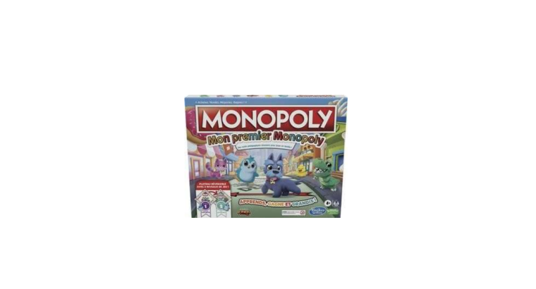 58 % de remise : Mon premier Monopoly – Jeu de société