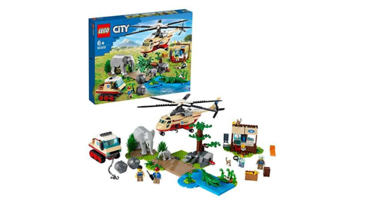 33 % de réduction : L’Opération de Sauvetage des Animaux Sauvages – Jouet Lego City 60302