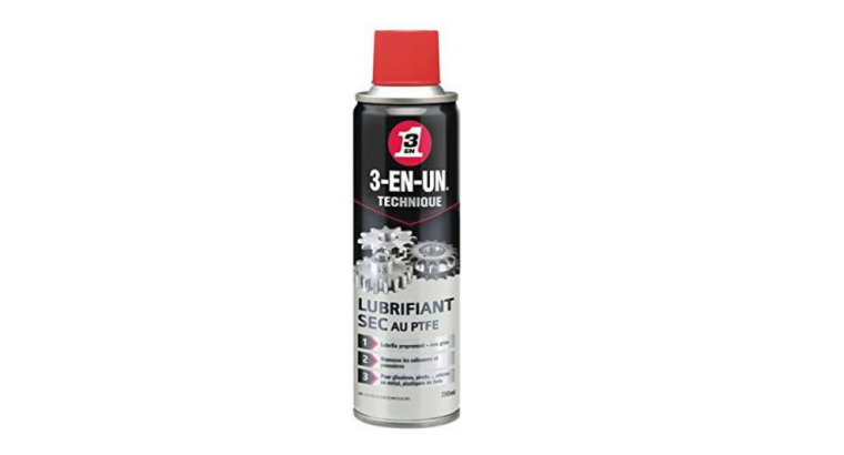 -59 % : 3-en-un Technique Lubrifiant Sec au PTFE 250 ml