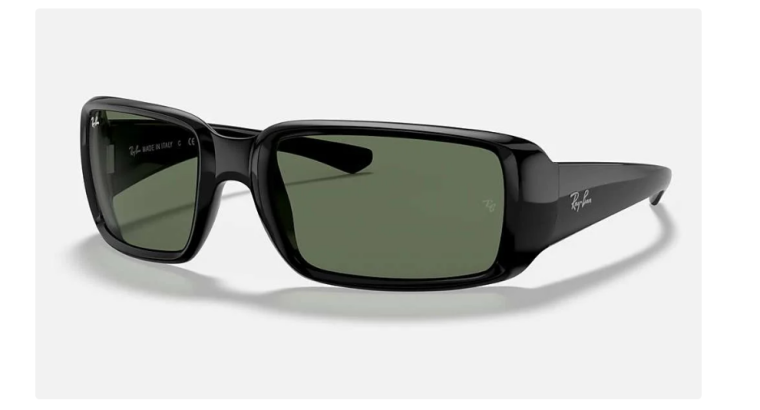 50 % de remise : Lunettes de soleil Ray-Ban RB4338 Monture noir brillant