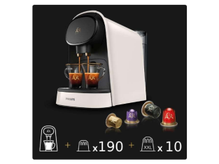 -59 % : Philips Machine à café en capsules L’Or Barista + 200 capsules