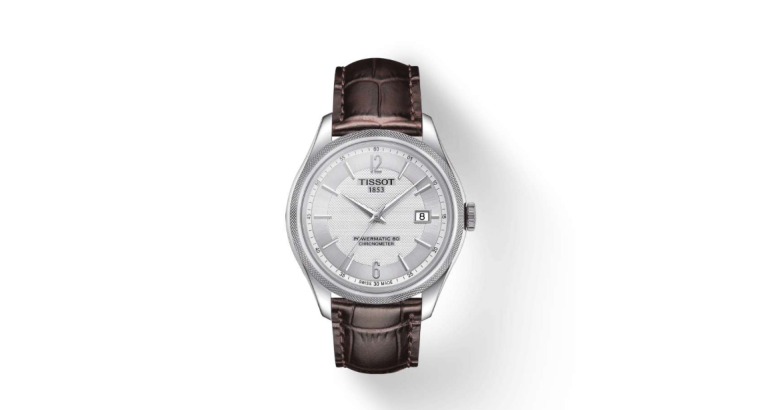 Tissot Ballade Montre Automatique Chronomètre Cadran Argent – 41 mm