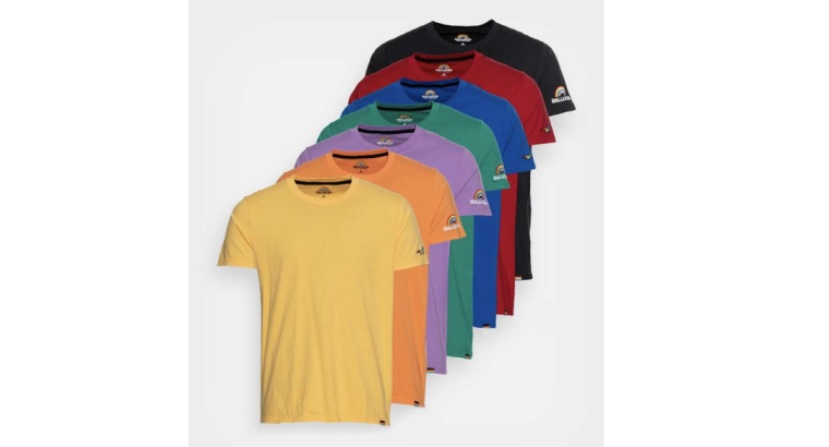 Jusqu’à -65 % : Hollister Crew – Pack de 7 T-shirts basiques