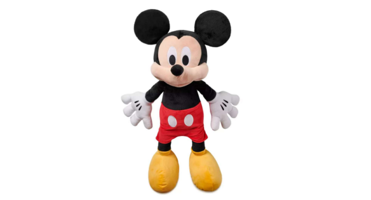 Jusqu’à 40 % de réduction sur une sélection de grandes peluches – Ex : Peluche Mickey Mouse 67 cm