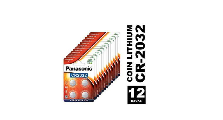 Panasonic Lot de 48 piles bouton CR2032