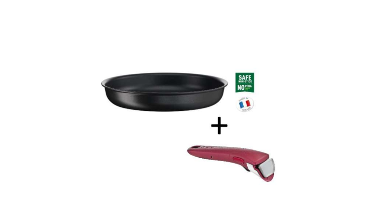 -48 % : Tefal – Poêle Ingenio Eco Resist 20 cm + Poignée Rouge offerte via ODR