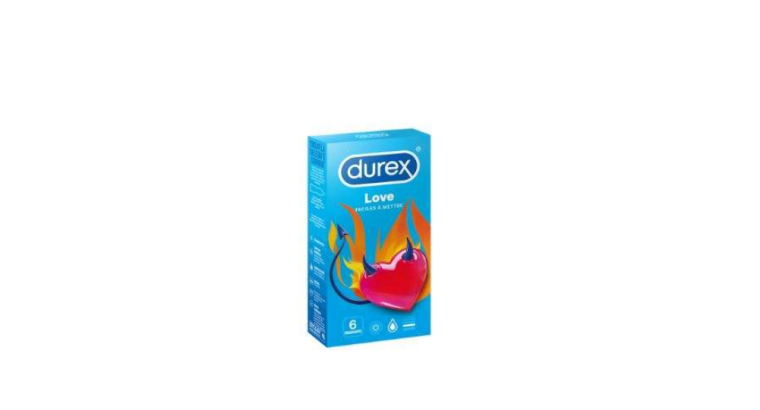 77 % de remise : Love Durex Lot de 2 boites de 6 préservatifs