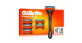 Economisez 43 % : Rasoir pour homme Gillette Fusion5 + 6 lames