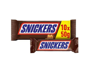 Snickers Paquet de 10 barres – 10 x 50 g