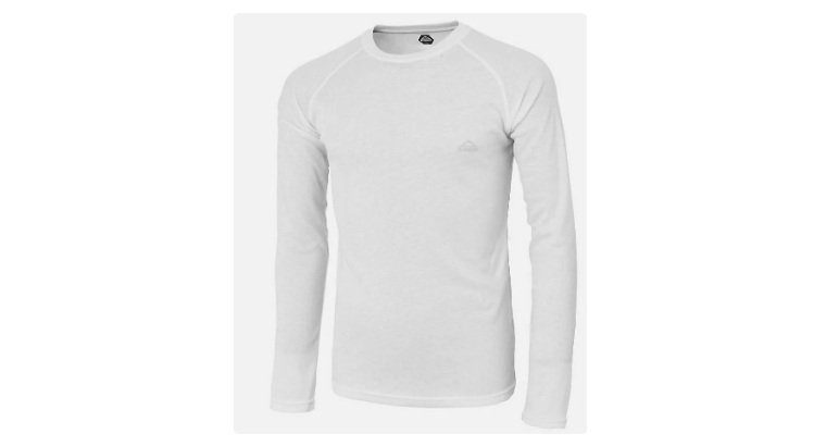 -49 % : McKinley Sous-couche Waldo pour Homme – Blanc