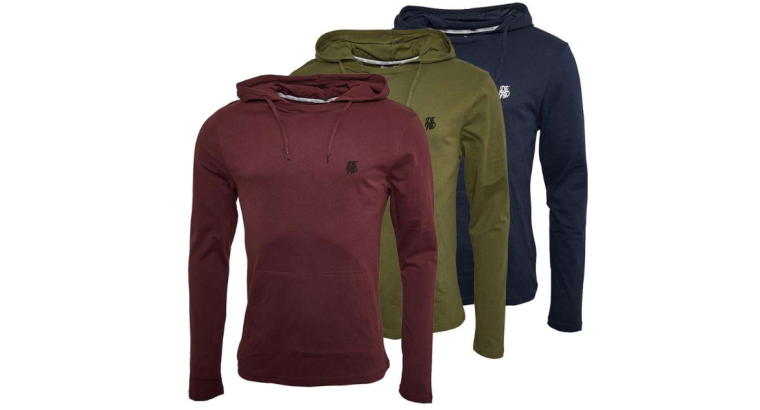 -56 % : DFND Lot de 3 Sweats à Capuche Sahara Multicolore pour Homme