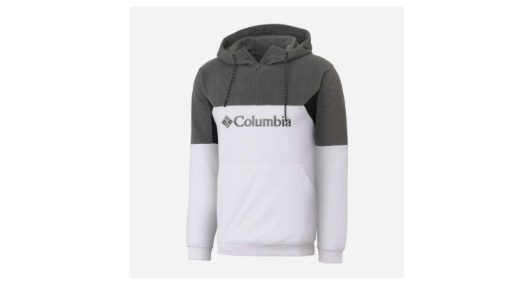 43 % de remise : Columbia – Sweatshirt de randonnée Columbia Lodge Ii Fleece Hoodie homme