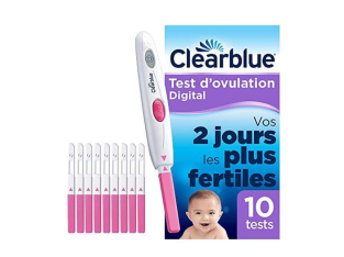 Jusqu’à -15 % : Clearblue Test d’Ovulation Digital – 1 appareil digital + 10 tests