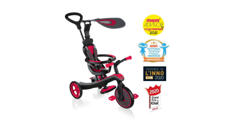 41 % de remise : Tricycle évolutif pour bébé EXPLORER 4 en 1 – Globber