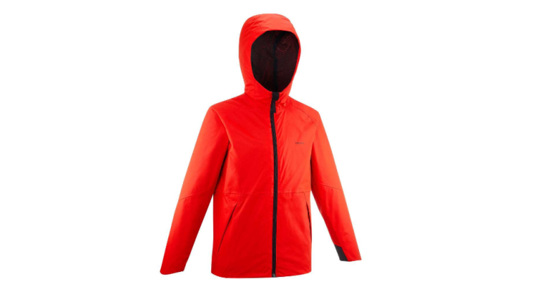 Jusqu’à 30 % de réduction : Quechua Veste Imperméable De Randonnée Mh500 Rouge