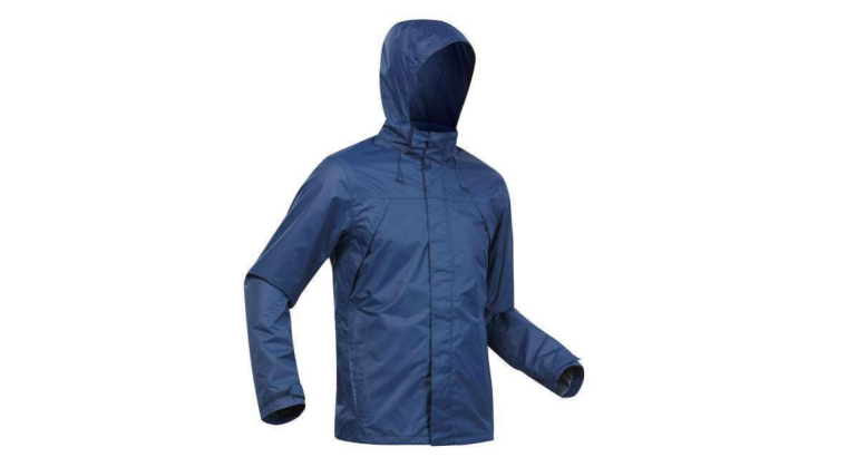 Bénéficiez de 29 % de remise : Quechua – Veste légère imperméable de randonnée MH100 – Homme