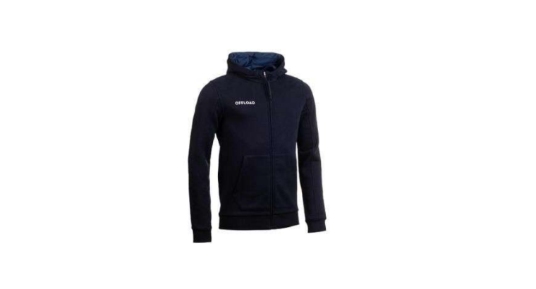 42 % de réduction : Offload – Veste Molleton Club Zip Rugby R500 Adulte