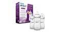 31 % de remise : Philips Avent Natural Lot de 3 Biberons SCF036/37 – 0-12 Mois, 330 ml