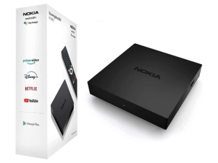 -18 % : Android TV Smart Box Nokia Streaming Box – 4K HDR, H.265