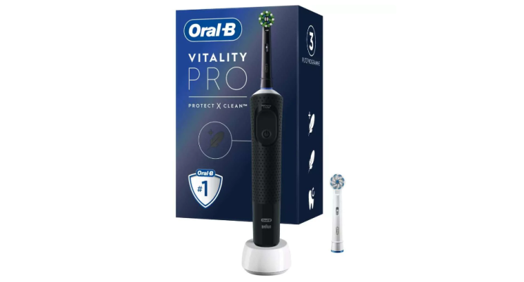 Profitez de -34 % : Oral-B Vitality Pro D173 Brosse à dents électrique + 1 Brossette