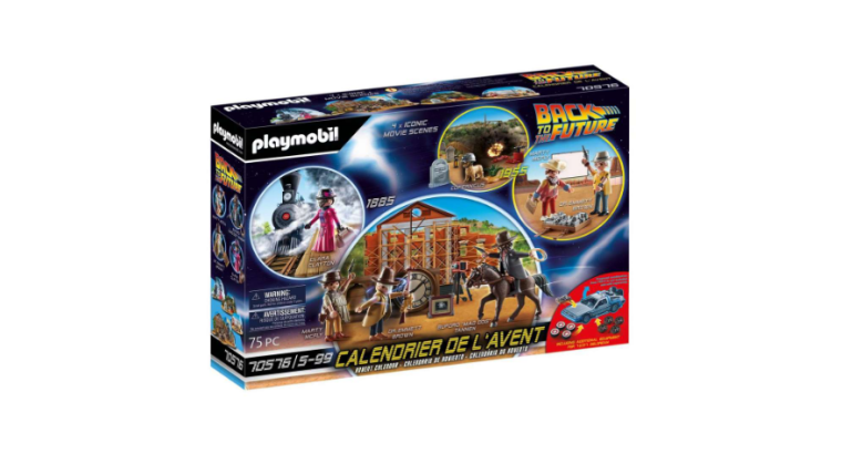 50 % de remise : Playmobil 70576 Calendrier de l’Avent – Retour vers le futur