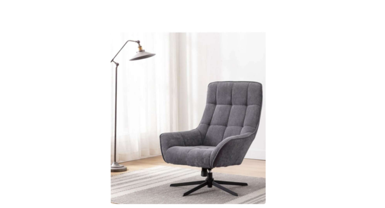 Bénéficiez d’une remise de 53 % : Fauteuil Relaxia Tissu gris