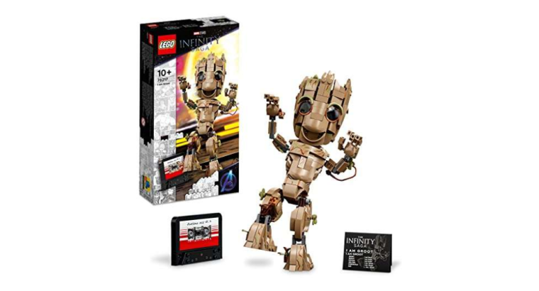 25 % de remise : Jeu de construction Je s’Appelle Groot Lego Marvel 76217