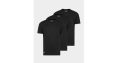 Lot de 3 T-Shirts pour Homme Lacoste – Noir